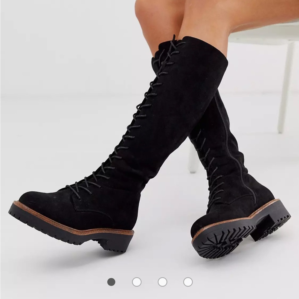 ASOS Courtney Lace Front Boot